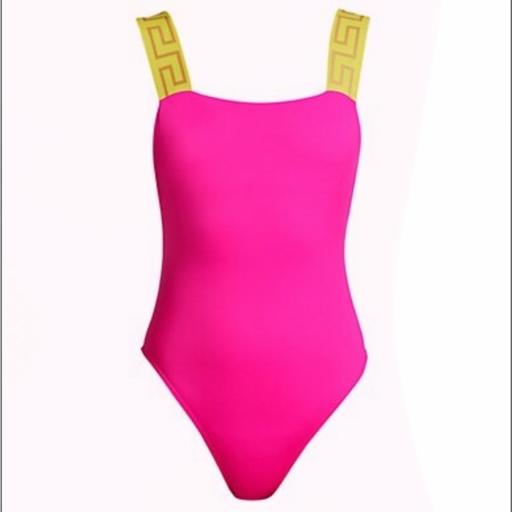 Versace
Greca Border One-Piece Swimsuit